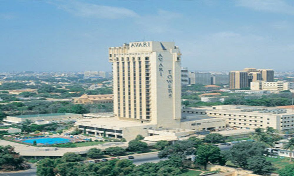 Avari Towers การาจี ภายนอก รูปภาพ The Omni Houston Hotel
